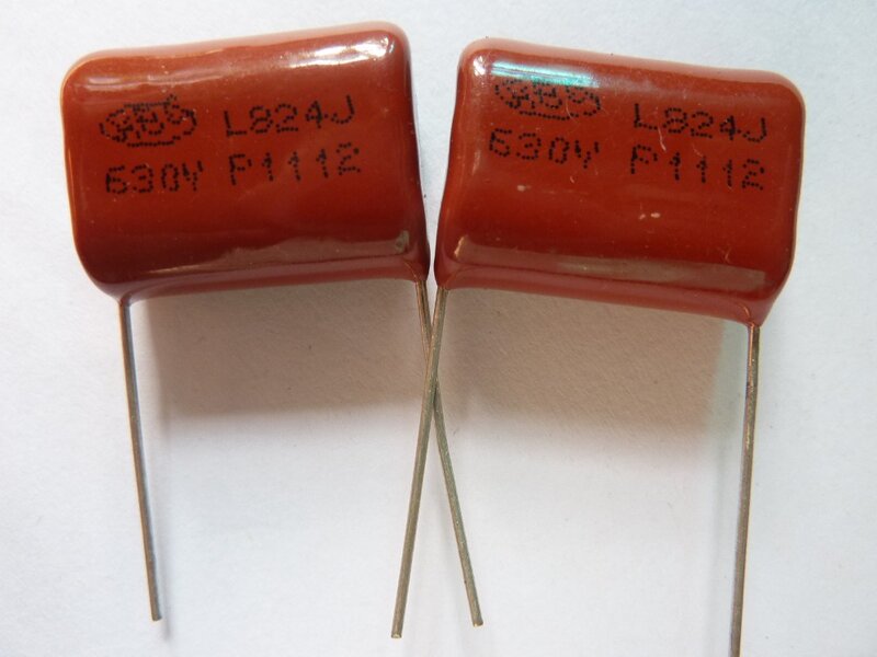 10 шт. CBB 824 630 в 824J CBB21 0,82 мкФ 820nF P22 металлизированная полипропиленовая пленка конденсатор