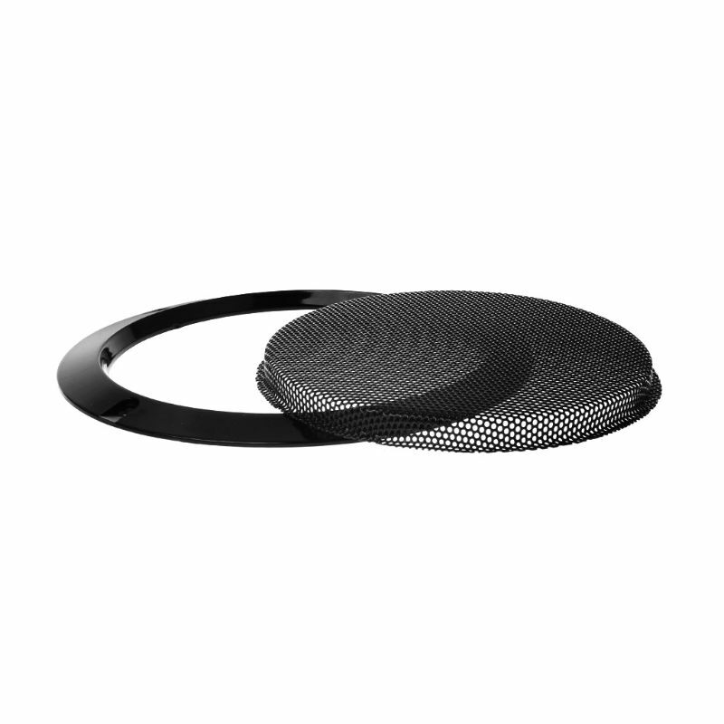 Housse de protection pour haut-parleur, 2 pièces, Grille en maille d'acier laminée à froid, cercle décoratif, accessoires DIY