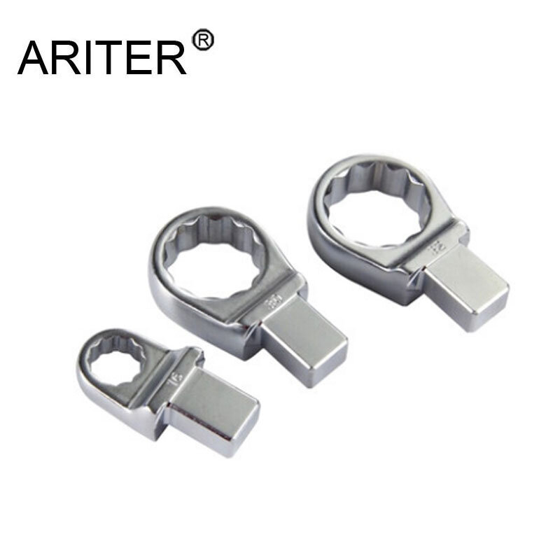 ARITER-piezas de herramientas de mano para llave dinamométrica, herramientas de inserción de anillo de compensación, accionamiento de 9x12, cabezal de 7-22mm