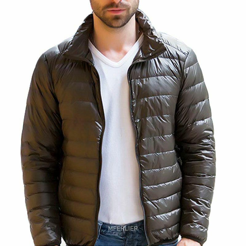 MFERLIER 남성용 루즈 재킷, 대형 파카, 가을, 겨울, 5XL, 6XL, 7XL, 8XL, 130kg