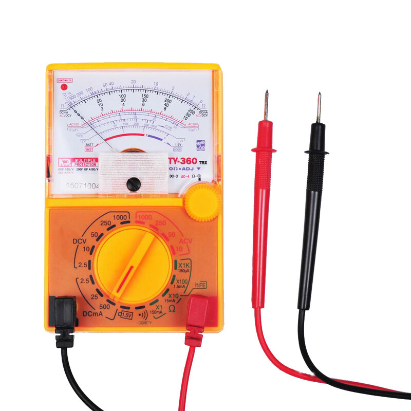 1PCS Electrical Multitester Multimeter Multifunctional  DC 2.5-10-50-250-1000V