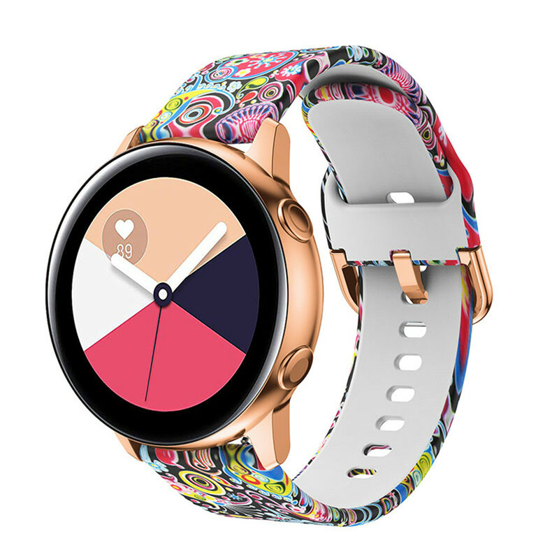 20 Watch Strap para Samsung Galaxy Relógio Ativo Esportes Pulseira de Silicone Banda de Substituição para Samsung Galaxy Relógio 42mm cinto