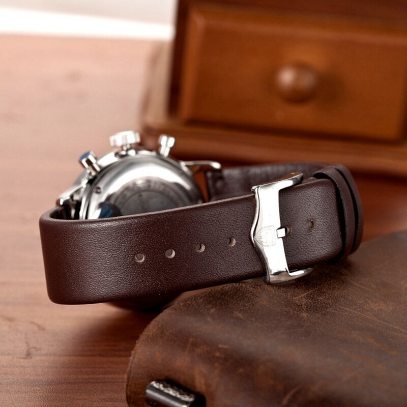 Reloj de pulsera militar deportivo de cuarzo con diseño cronógrafo de lujo de marca superior para hombre