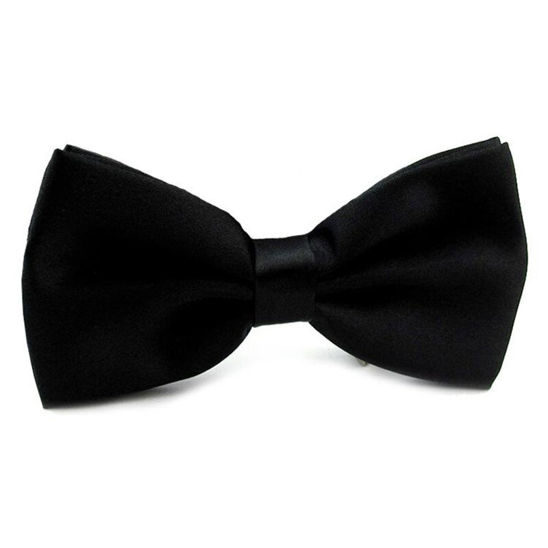 Auriparus flaviceps Black Man Bow ties 1 Piece Bow Ties for Groom Man Routine suit and tie Neck Bow Tie