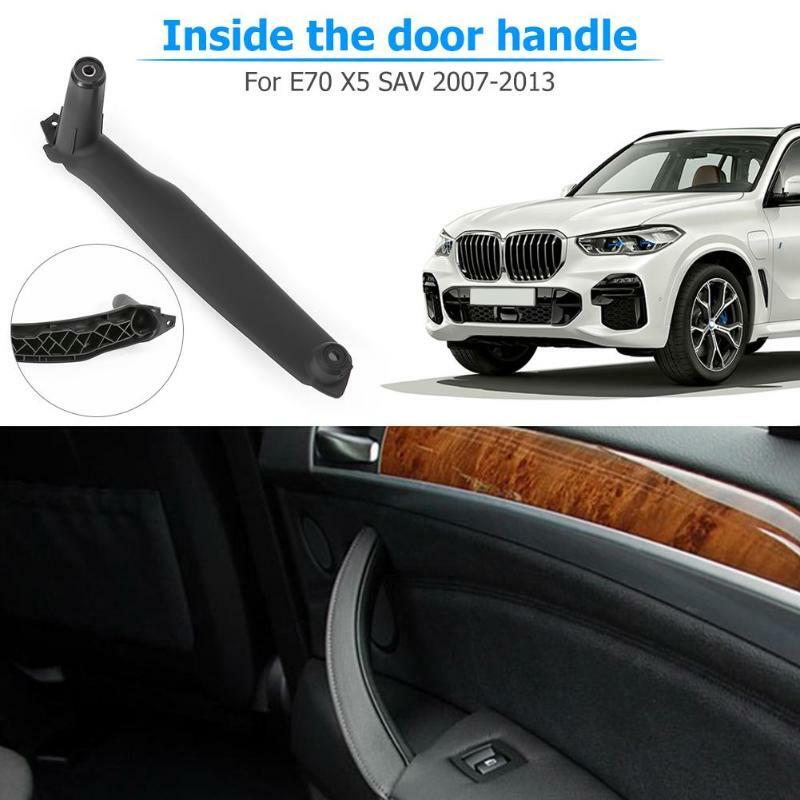 Manija de Panel de puerta Interior derecha e izquierda para coche BMW, cubierta embellecedora, accesorios de Interior para BMW E70, X5, E71, E72, X6, SAV, nuevo estilo