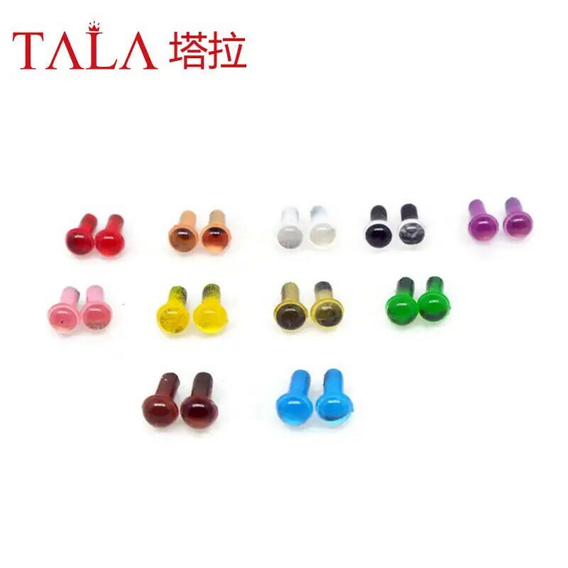 5mm safety animal colorful eyes DIY Doll Making Supply 11 colors can be chosen 100pcs/lot