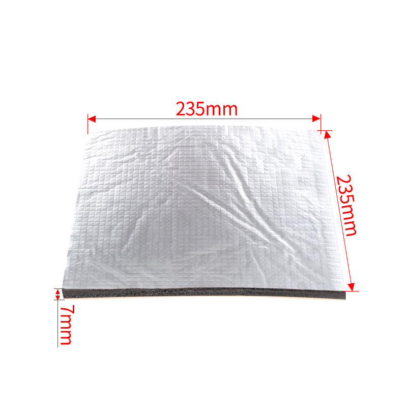 Stampante 3D riscaldamento letto isolamento cotone per stampante 3D Heatbed 200 220 235 310mm foglio adesivo autoadesivo in cotone isolante