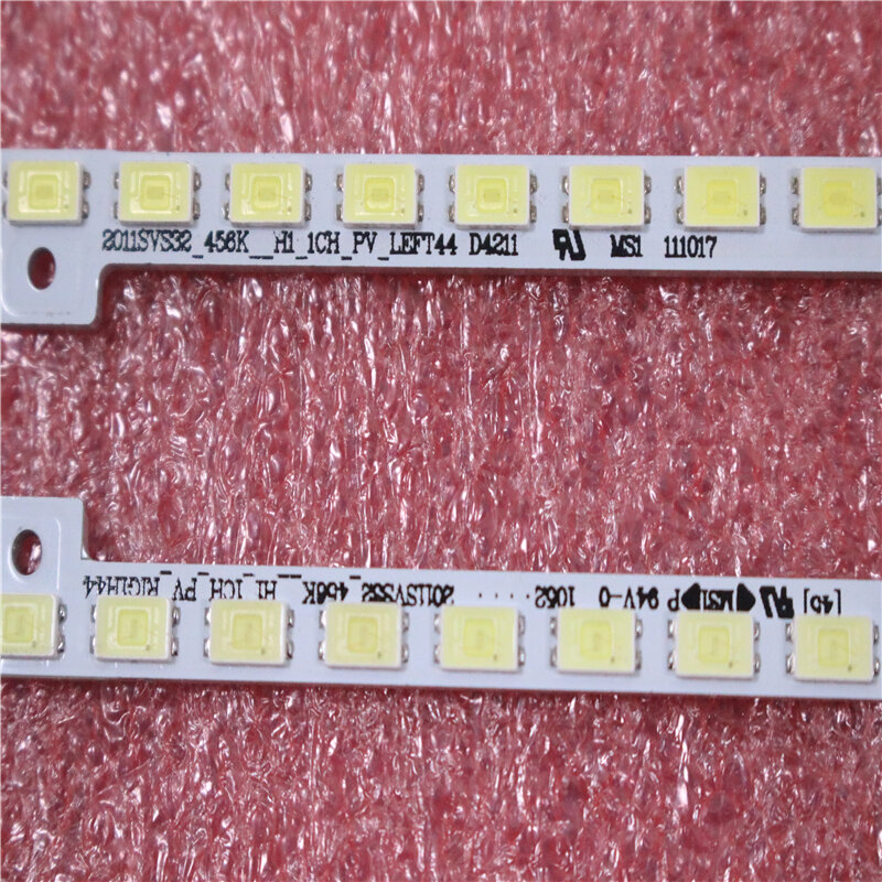 2PCS New TV Lamps LED Backlight Strips For Samsung UE32D5000PW HD TV Bars 2011SVS32_456K_H1_1CH_PV_LEFT44 Kit LED Bands Rulers