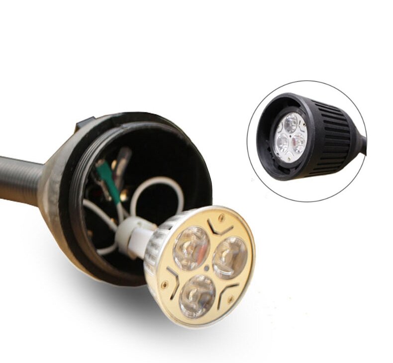 ĐÈN LED máy đèn làm việc tiện dụng cụ chiếu sáng 3W 5W 7W 700MM Cổ Ngỗng 110-220V chiếu sáng Dụng Cụ Công Nghiệp Máy Tiện BẰNG Máy CNC Hội Thảo