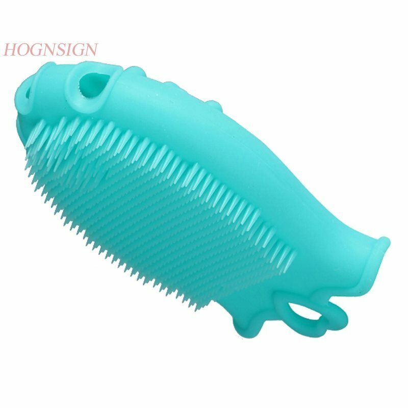 Baby Shampoo Brush To Head Silicone Body Massager Child Bath Shower Toiletries Bathing Skin Beauty Care Hot Sale
