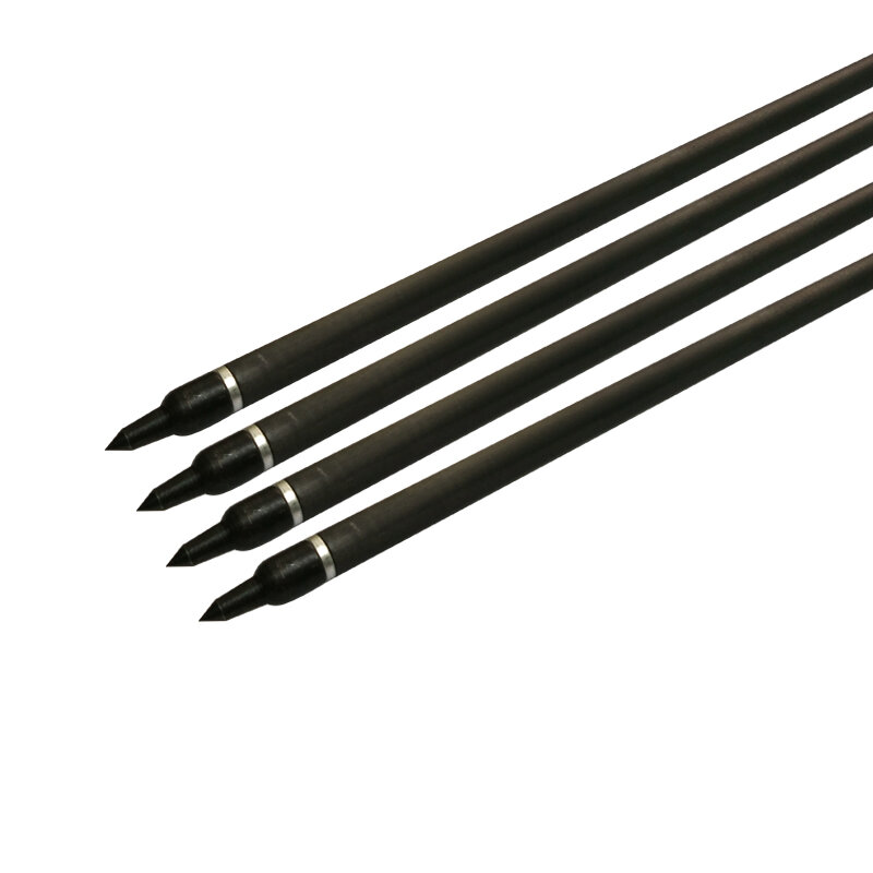 12Pcs Carbon Crossbow Bolts 16" 18" 20" Shaft 4" Plastic Vane 125 Grain Screw Field Point Archery Bow Hunting US Free Shipping