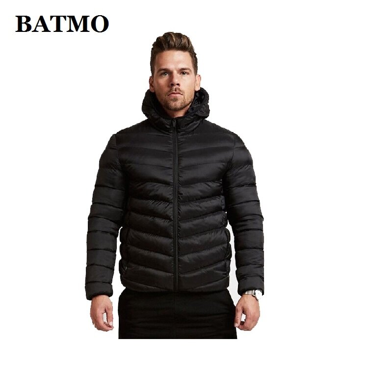 BATMO 2022 nuovo arrivo autunno inverno parka con cappuccio di alta qualità da uomo, giacche invernali da uomo, M-4XL MY02