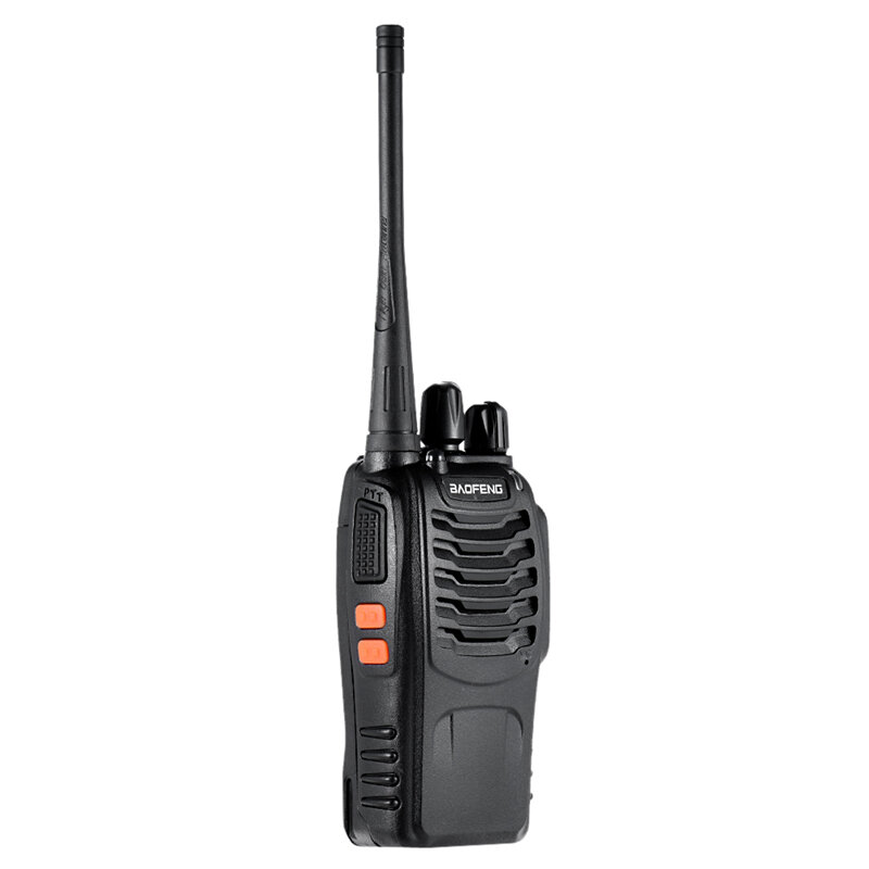 4 pçs/lote baofeng BF-888S mini walkie talkie rádio portátil cb rádio bf888s 16ch uhf comunicador transmissor transceptor