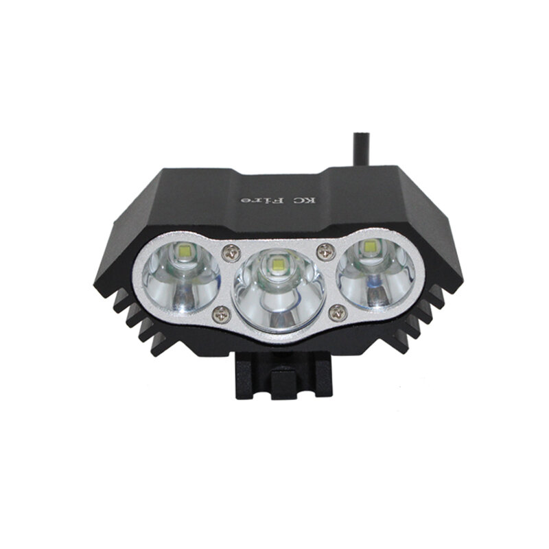 3600lm 3x XML T6 LED światło rowerowe przednia latarka rowerowa Ultra Fire USB 4 tryby głowa światło rowerowe lampa tylna lampa tylna