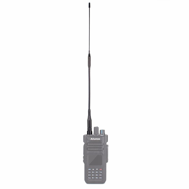 Dual Band SMA-F สูงยาวเสาอากาศ VHF/UHF 360 มม.สำหรับ Ailunce HD1/Retevis RT29 DMR HAM วิทยุ Amador Walkie Talkie J9131D
