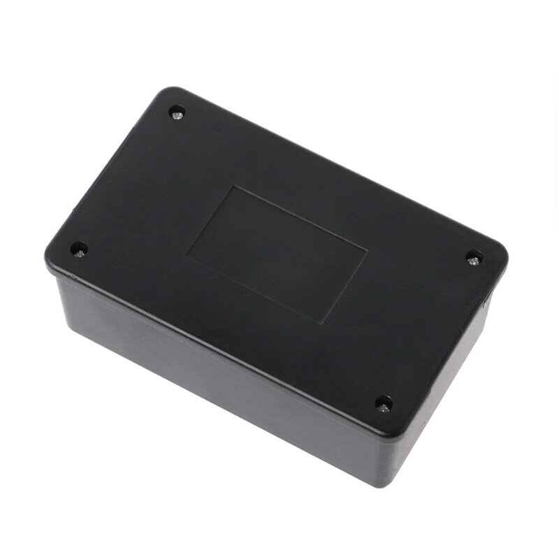 صندوق إلكتروني بلاستيكي ABS مقاوم للماء ، صندوق مشروع ، أسود 105x64x40mm
