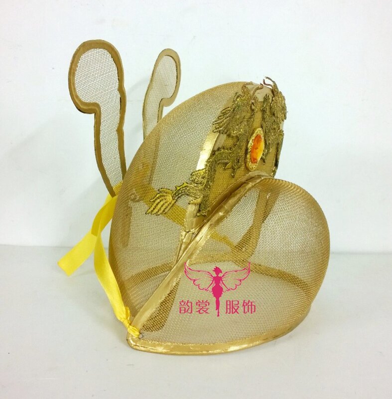 Sombrero de malla de 4 diseños para hombre, sombrero de la emperatriz Ming, color dorado y negro, imita a la tierra, el Emperor WanLi, Tiara PARA LA Doctress Imperial de TV