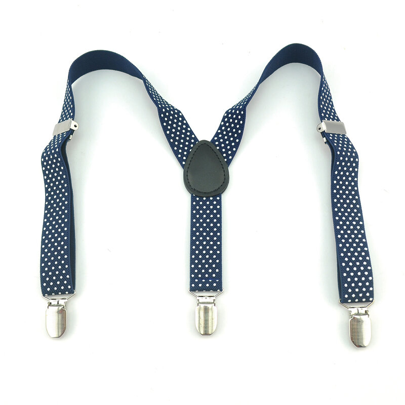 Suspender For Trousers Pants Holder Braces Bow tie Set Kids Girls Boys Children Polka Dot Mix Y-Shape Party Casual Bowtie Gift