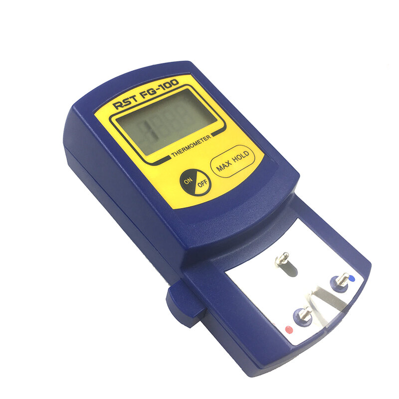 FG-100 pontas do ferro de solda digital termômetro temperatura tester para pontas de ferro de solda + 5pcs sensores 0-700c