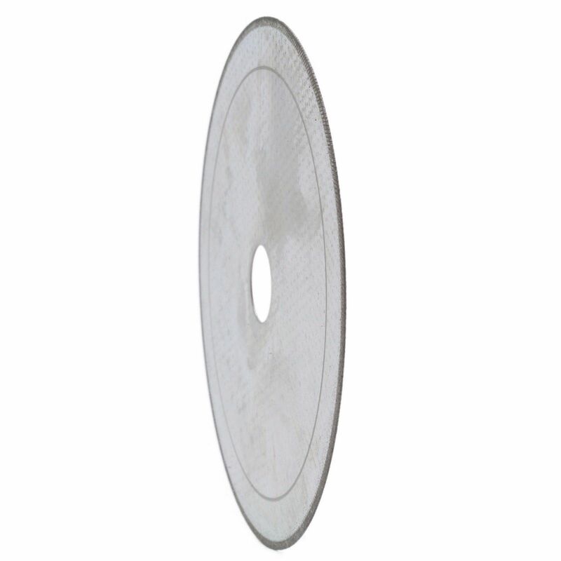 10Pcs 100 mm Ultra Thin Lapidary Diamond Saw Blade Cutting Disc 5/8" Arbor Stone ILOVETOOL