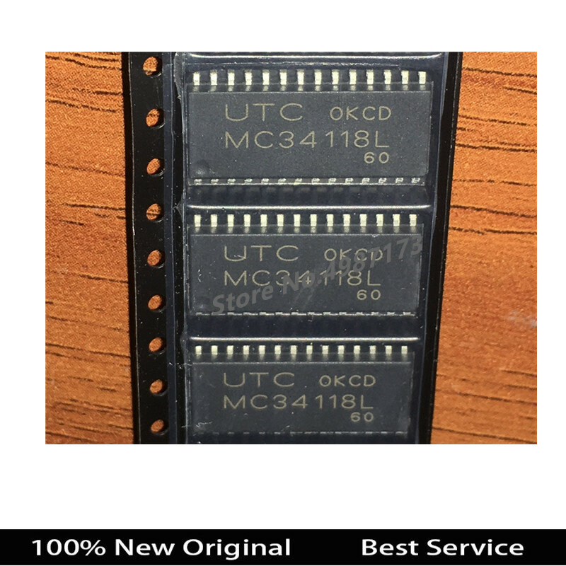 100% Original 5 Pcs/Lot MC34118L-S28-R In Stock Hands-free Voice Speaker Chip MC34118L