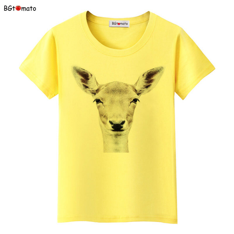 Bella maglietta 3D alpaca per le donne personalità moda vendita calda camicia estiva camicia morbida di marca di buona qualità cool tops