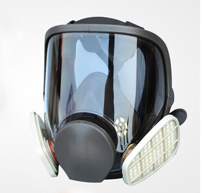 Ochronna maska gazowa do malowania, natryskiwania, 3M 6800, 9 w 1, na całą twarz, respirator
