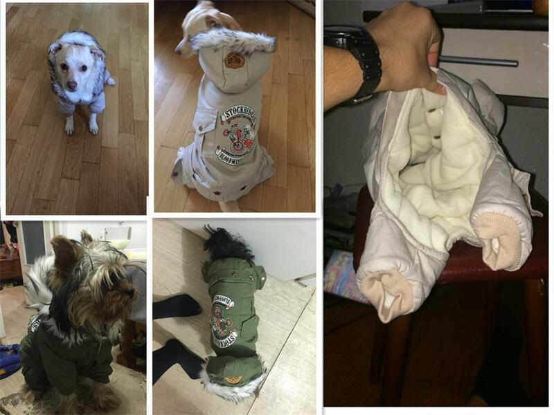 Ubrania dla zwierząt nowy zimowy ciepły płaszcz dla psa kombinezon z kapturem zagęścić bawełny wyściełane odzież dla zwierząt dla pluszowych psów kostium kot pies ubrania