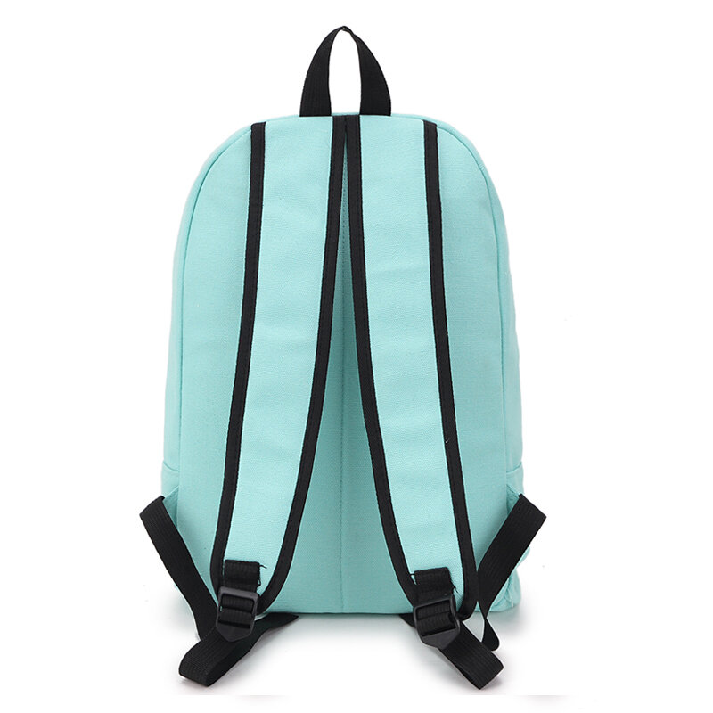 Magic Fish 2019 Canvas Pure Color Backpack Fashion Adolescent Girl Backpack Female Best Women Backpack Rucksack Bag Travel Bag