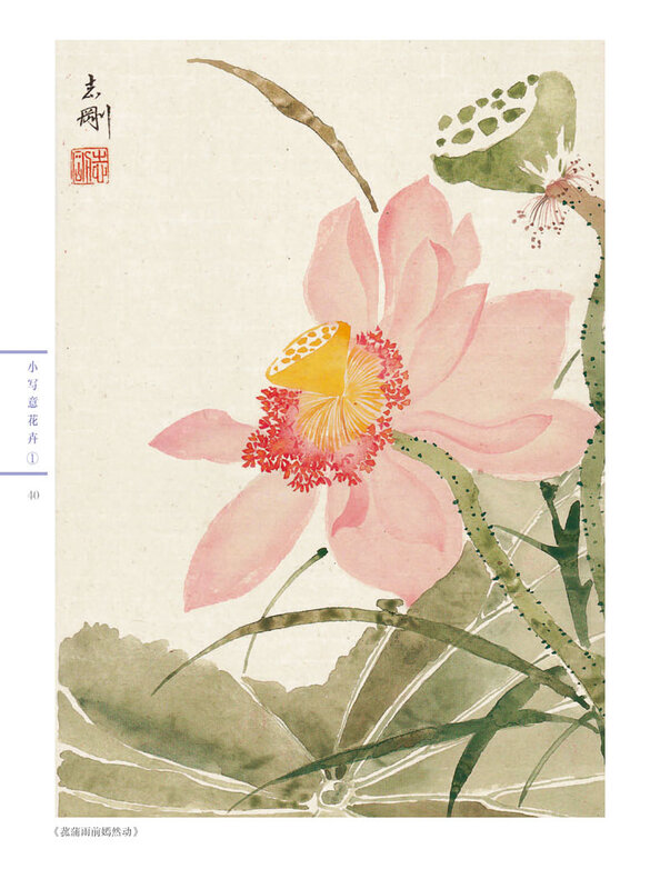 2 Stuks/Boek Chinese Traditionele Tekenboek Beginners Freehand Penseelschildering Boeken Plezierige Gekleurde Verf Bloem Leerboek