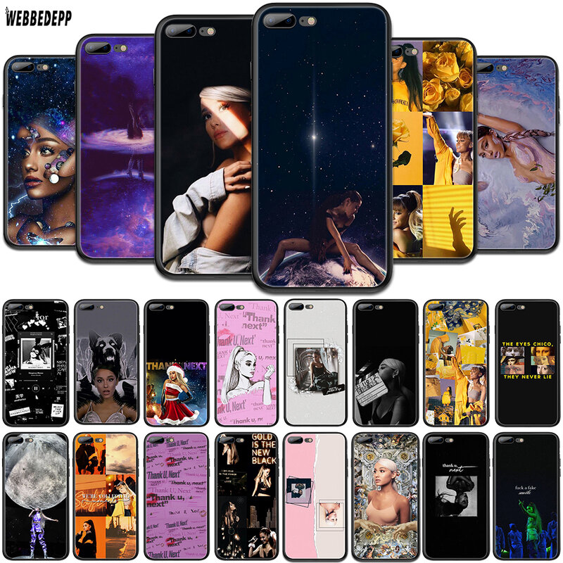 WEBBEDEPP Ariana Grande TPU Phone Case for OPPO A1 A3S A5s A7 A37 A57 A73 A83 F5 F11 R15 R17 Pro Soft Cover