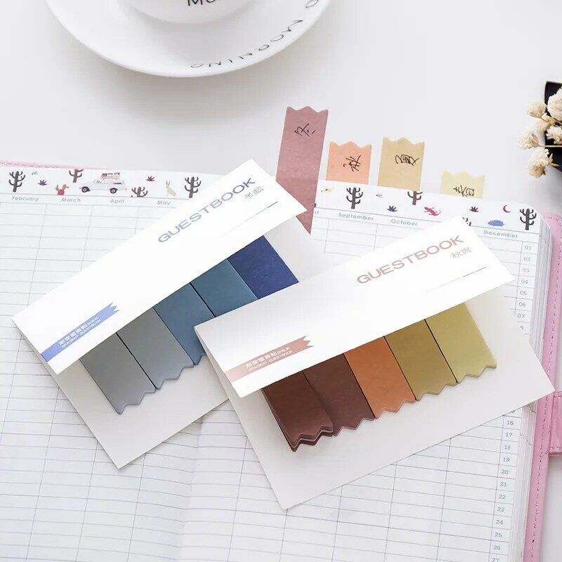 120 Pages Cute Kawaii Memo Pad Sticky Notes Stationery Sticker index Posted It Planner Stickers Notepads Office School Supplies