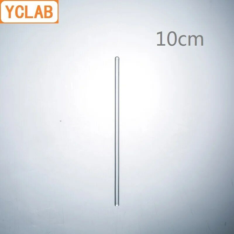 YCLAB 10cm Glas Rührer Stange Mischen Führen Flüssigkeit Labor Chemie Ausrüstung