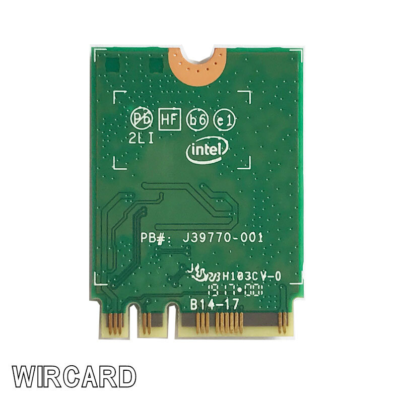WIRCARD For Killer 1550  9260 9260NGW NGFF 1730Mbps WiFi + BT 5.0 802.11ac Card