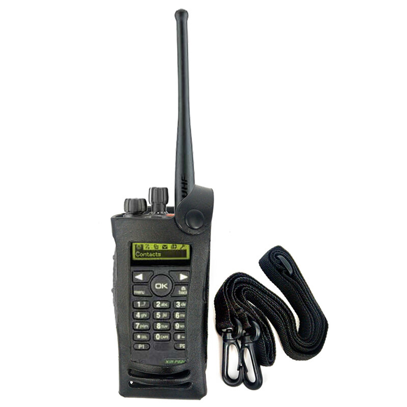 Rindsleder Schutzhülle Tasche Fall für Motorola XIR P8268 P8260 Walkie Talkie Two Way Radio