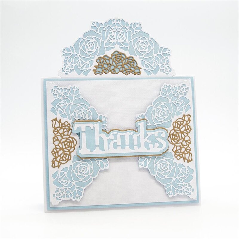 Invitation Thank You Mixed Words Metal Cutting Dies DIY Scrapbooking Crafts Card Album Embossing New Dies For 2019
