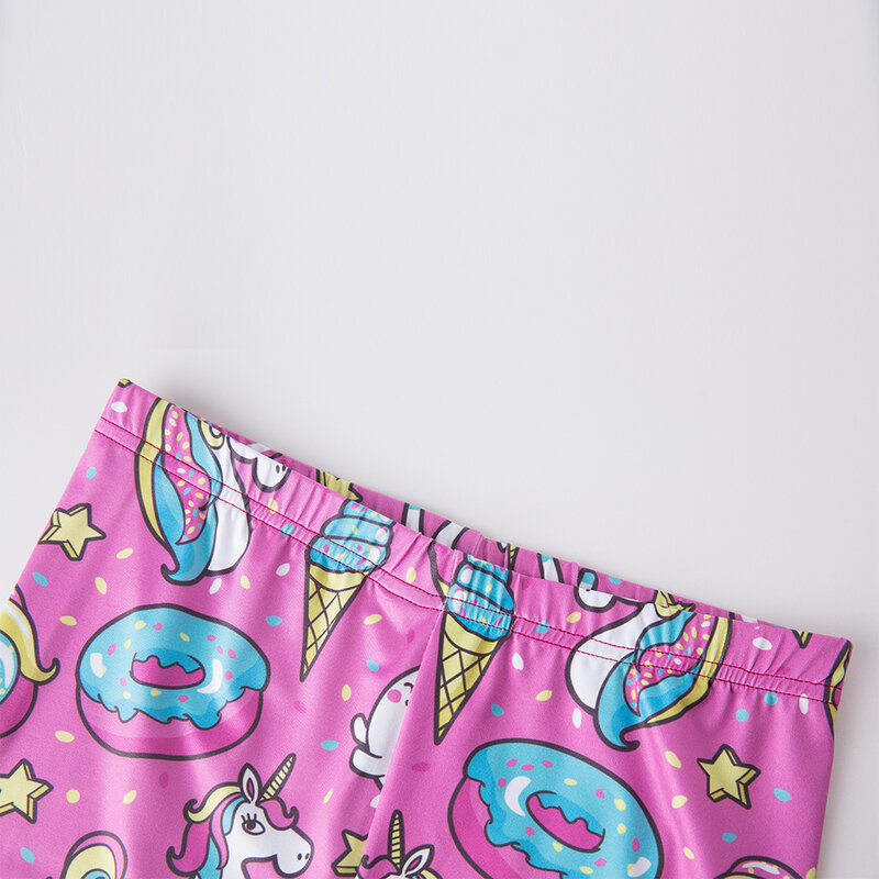 KYKU 브랜드 유니콘 레깅스 여성용, 피트니스 레깅스, 섹시한 하이 웨이스트, 푸시 업, 반짝이는 3D 프린트, 레인보우 스타, 고양이 도넛