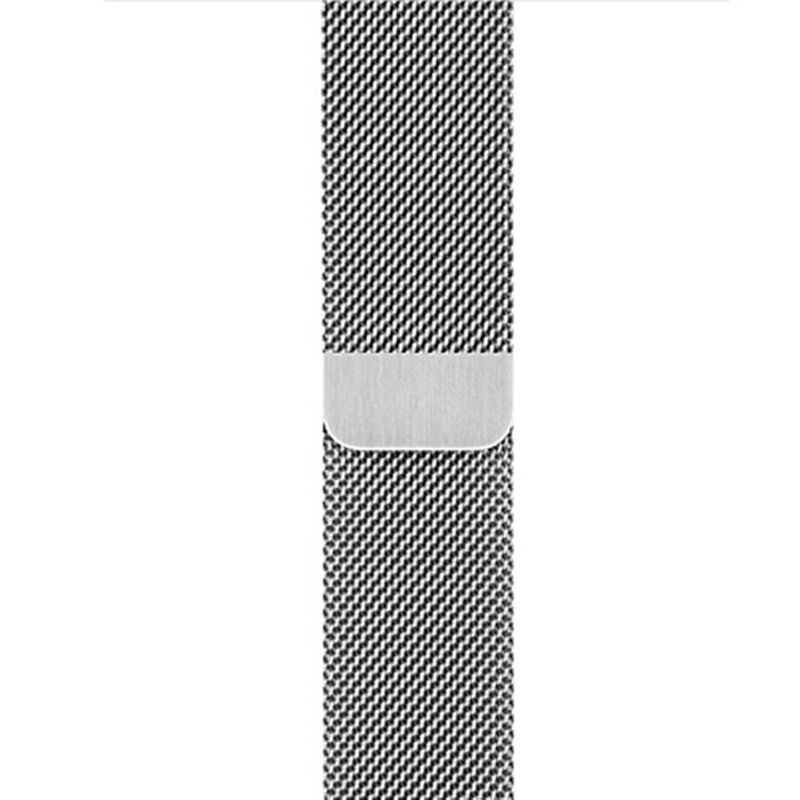 Milanese Laço Pulseira Relógio banda de Aço Inoxidável Para A Apple series 1/2/3 42mm 38mm Pulseira cinta para iwatch série 4 40mm 44mm