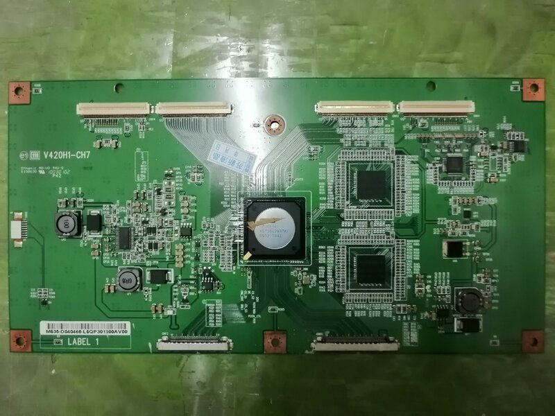 V420H1-CH7 Logic Board LCD Papan Terhubung dengan T-CON Menghubungkan Papan