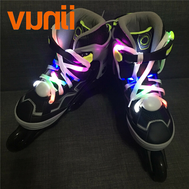 Nuova luce per lacci delle scarpe 2M 20 led per la decorazione della festa a casa del festival di natale colore moda