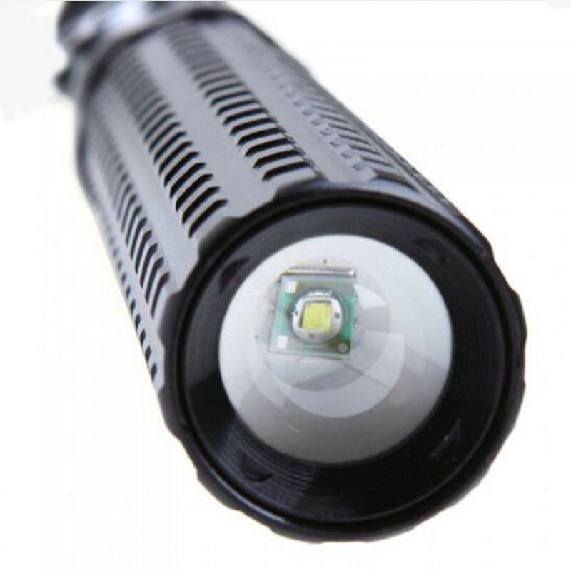 Telescopic Baton Stick Flashlight Led Cree Q5 2000LM Tactical Led Lantern Linternas Self Defense Baton Waterproof Lamp