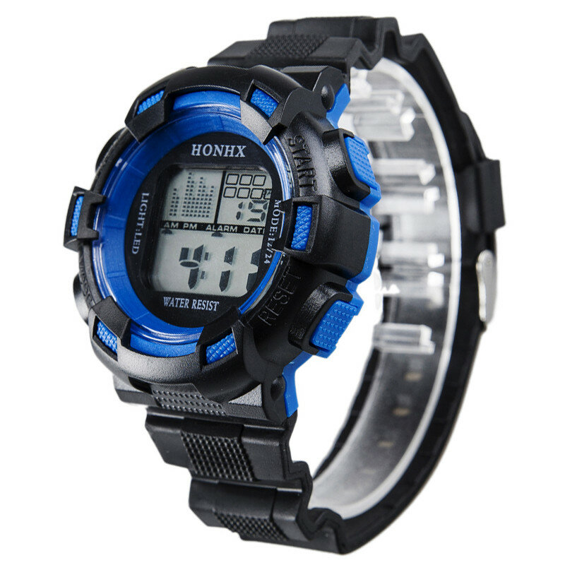 Fashion Mens Digital LED Analog Quartz Alarm Date Sports Wrist Watch Relogio Masculino Erkek Kol Saati Watch Men