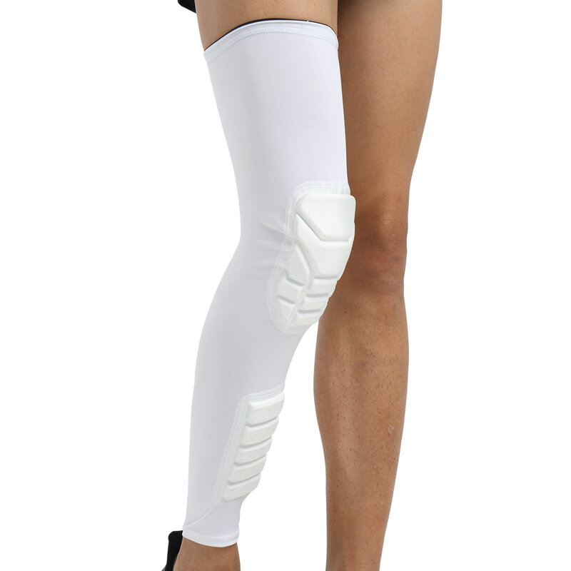Sportowe ochraniacze na kolana koszykówka z długim rękawem kolano łydki antykolizyjny ochronny sprzęt SPSLF0053