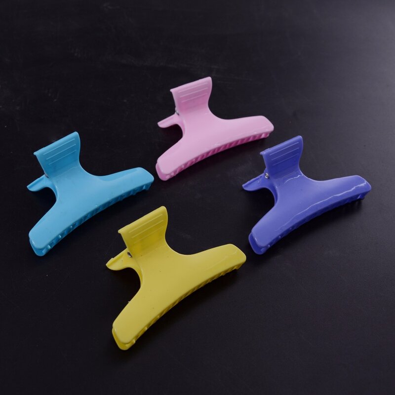 3pcs/pack Butterfly Holding Hair Claw Section Styling Tools Hair Clamps Clips Claw Hold Hair Styling Hairdressing Tool