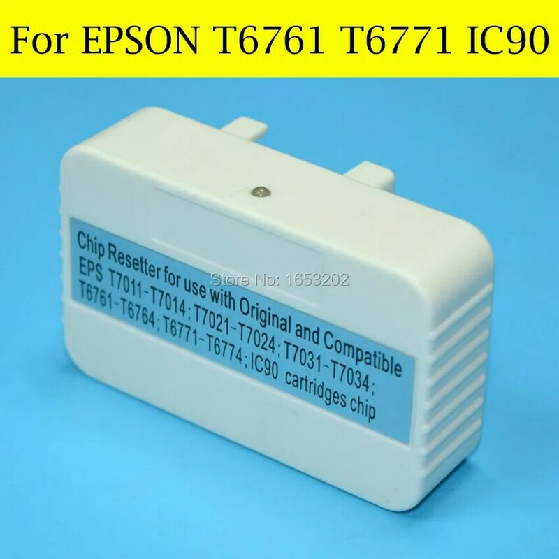 Réinitialiseur de puce 1 pièce pour imprimante Epson T676XL, T6761, T676, pour EPSON WorkForce Pro WP-4010/WP-4020/WP-4023/WP-4090