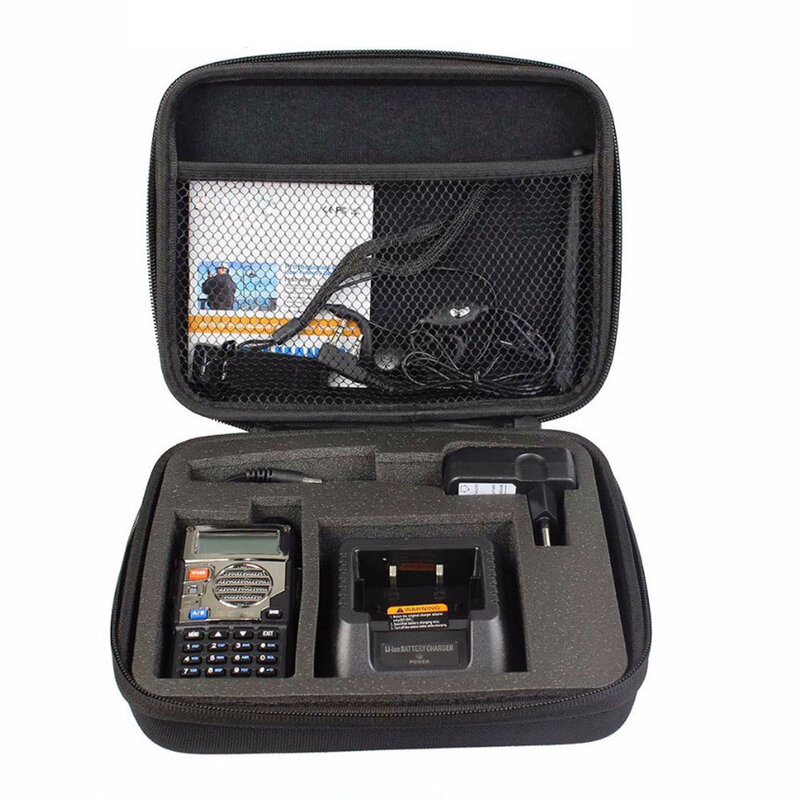 Uv5r caso bolsa saco portátil adequado para baofeng UV-5RA UV-5RE DM-5R além de alta qualidade walkie talkie acessórios