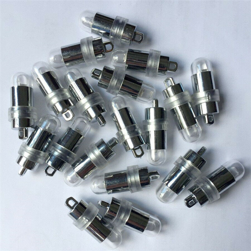 100 pces projetar baterias duradouras à prova dmicro água micro mini luzes led para a decoração do dia das bruxas