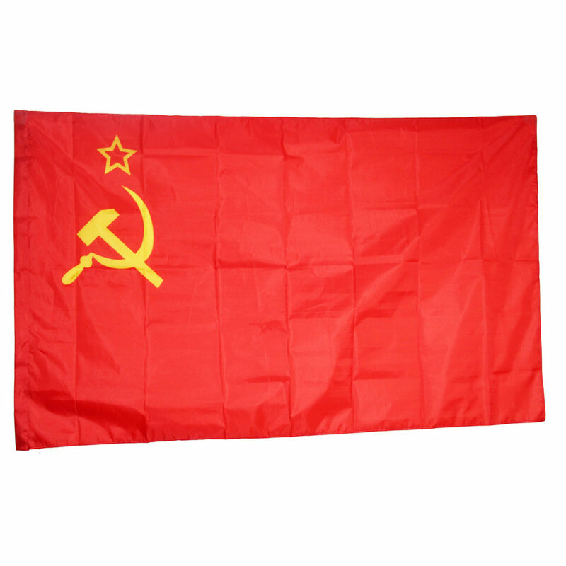 Drapeau du CCCP de l'Union russe des socialistes soviétiques, drapeau de l'URSS, festival de l'URSS, décoration de la maison, fanions, NN001