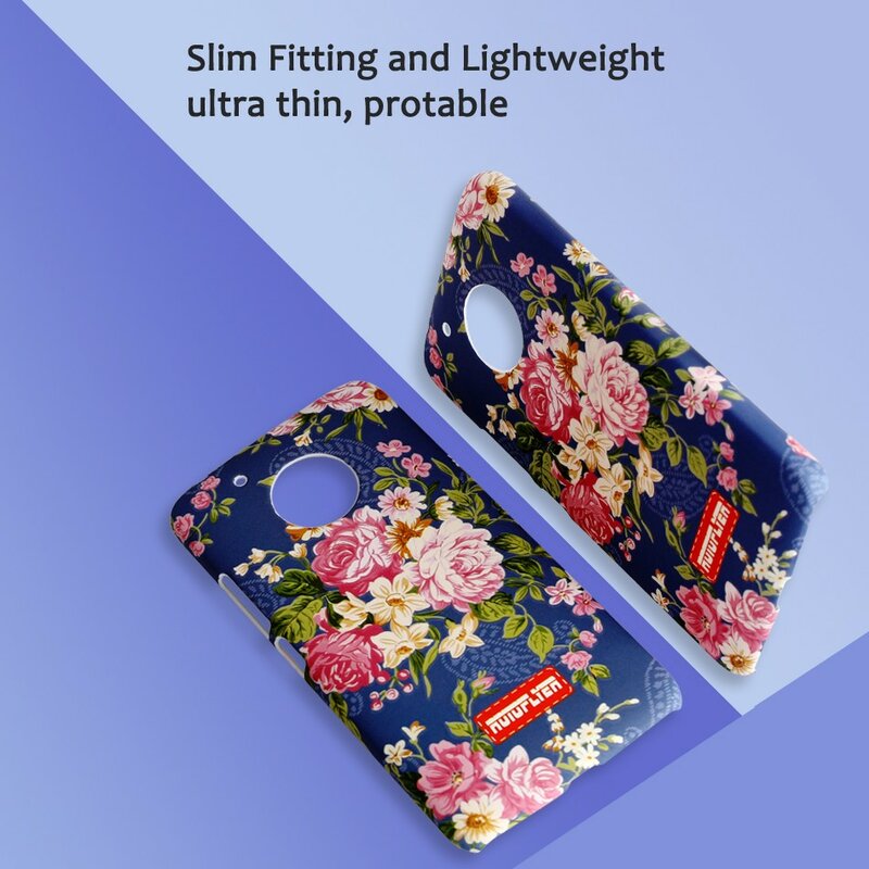 Luminous Indie Pop Flor Rígido de Volta Caso Capa para o Motorola Moto G5 Clássico Floral para Meninas Suave Touchm para Moto g5