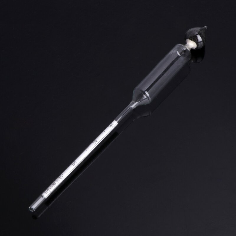 Nieuwe 3 Pcs 0-100% Hydrometer Alcoholmeter Tester Set Alcohol Concentratie Meter + Thermometer